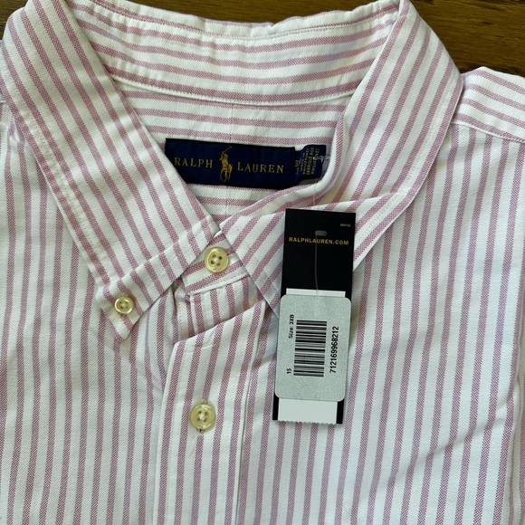 Polo striped button down - Picture 3 of 4